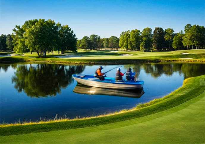 Freshwater Fishing Lake