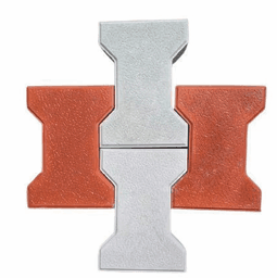 I-Shape (Uni) Heavy-Duty Interlocking Paver